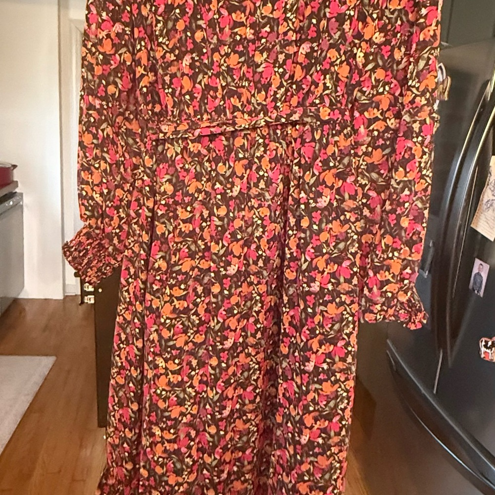 Ava & Viv Multicolor Floral Dress